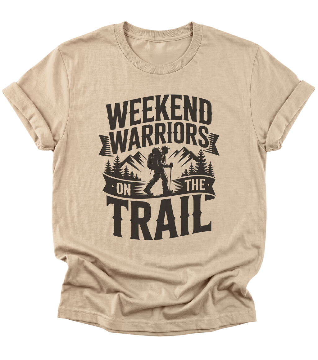 Weekend Warriors on the Trail | Hiking T-Shirt
