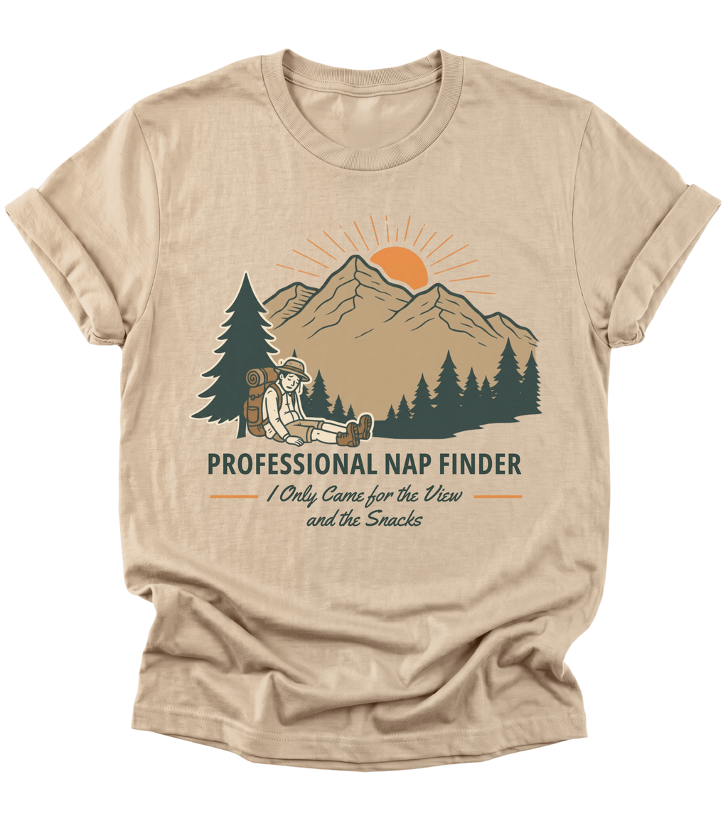 Professional Nap Finder | Hiking T-Shirt