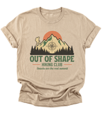 Out of Shape Hiking Club | Hiking T-Shirt