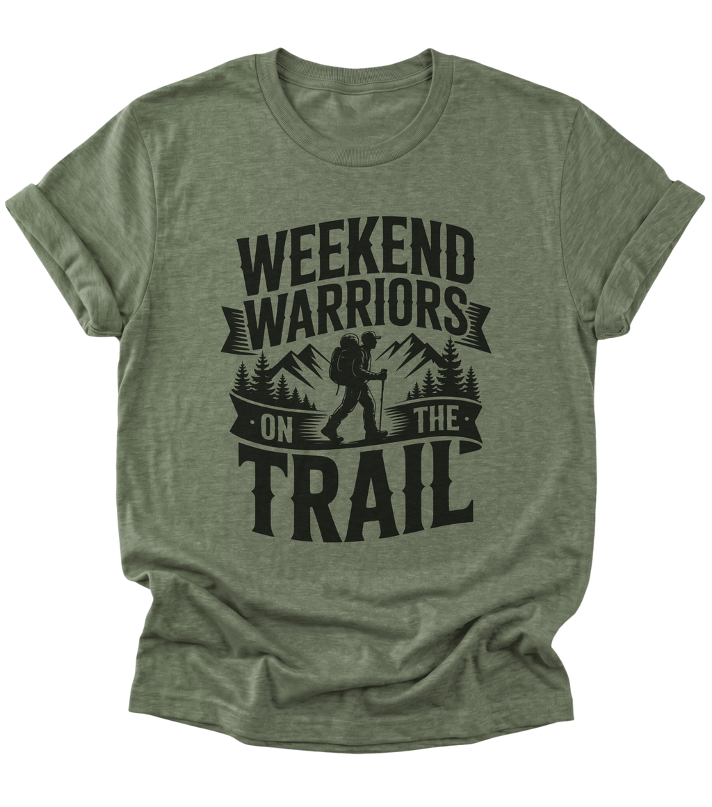 Weekend Warriors on the Trail | Hiking T-Shirt
