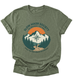 Slow Hiker Society | Hiking T-Shirt