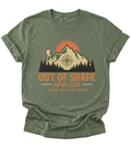 Out of Shape Hiking Club | Hiking T-Shirt