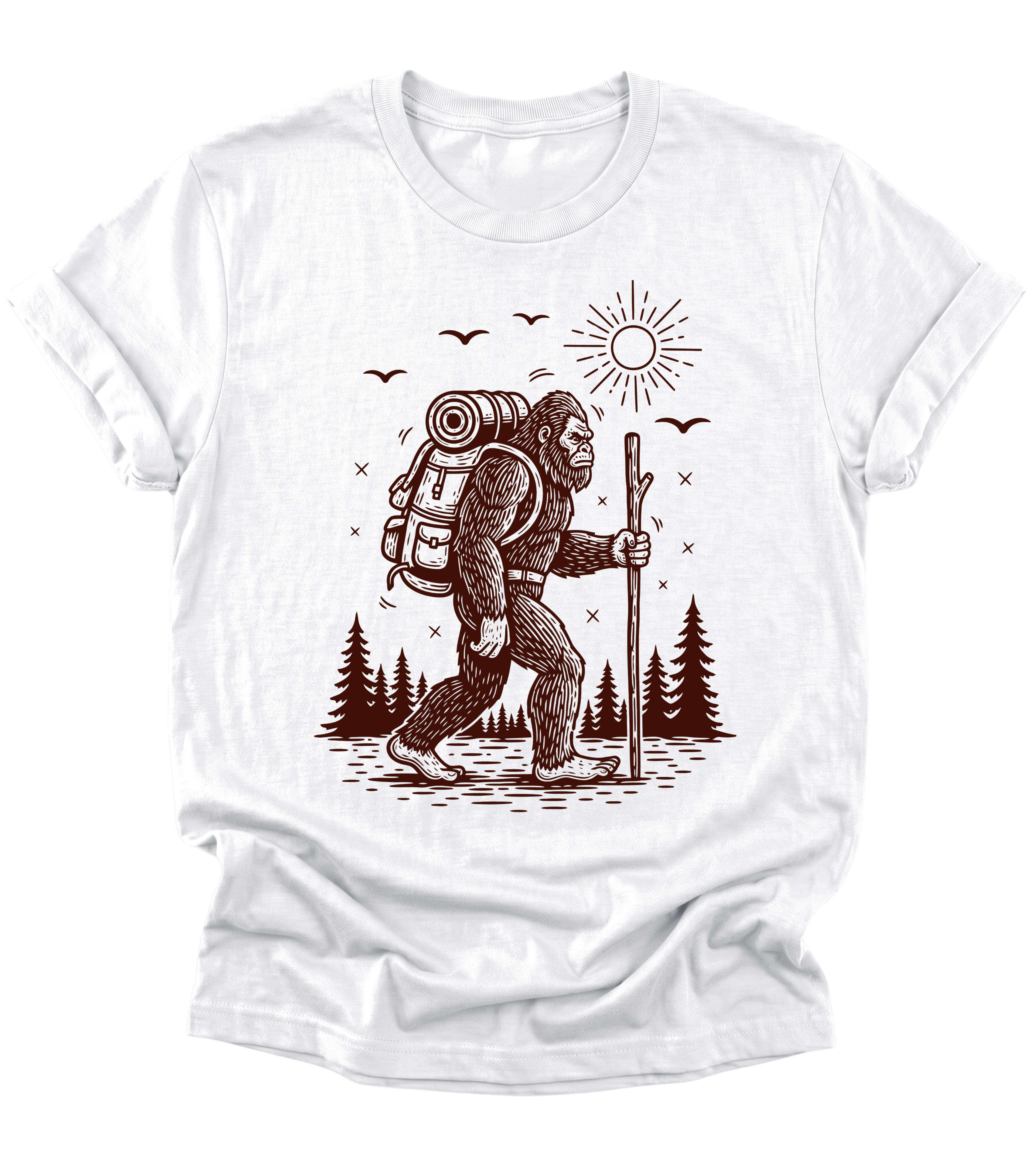 Hiking Monkey | Hiking T-Shirt