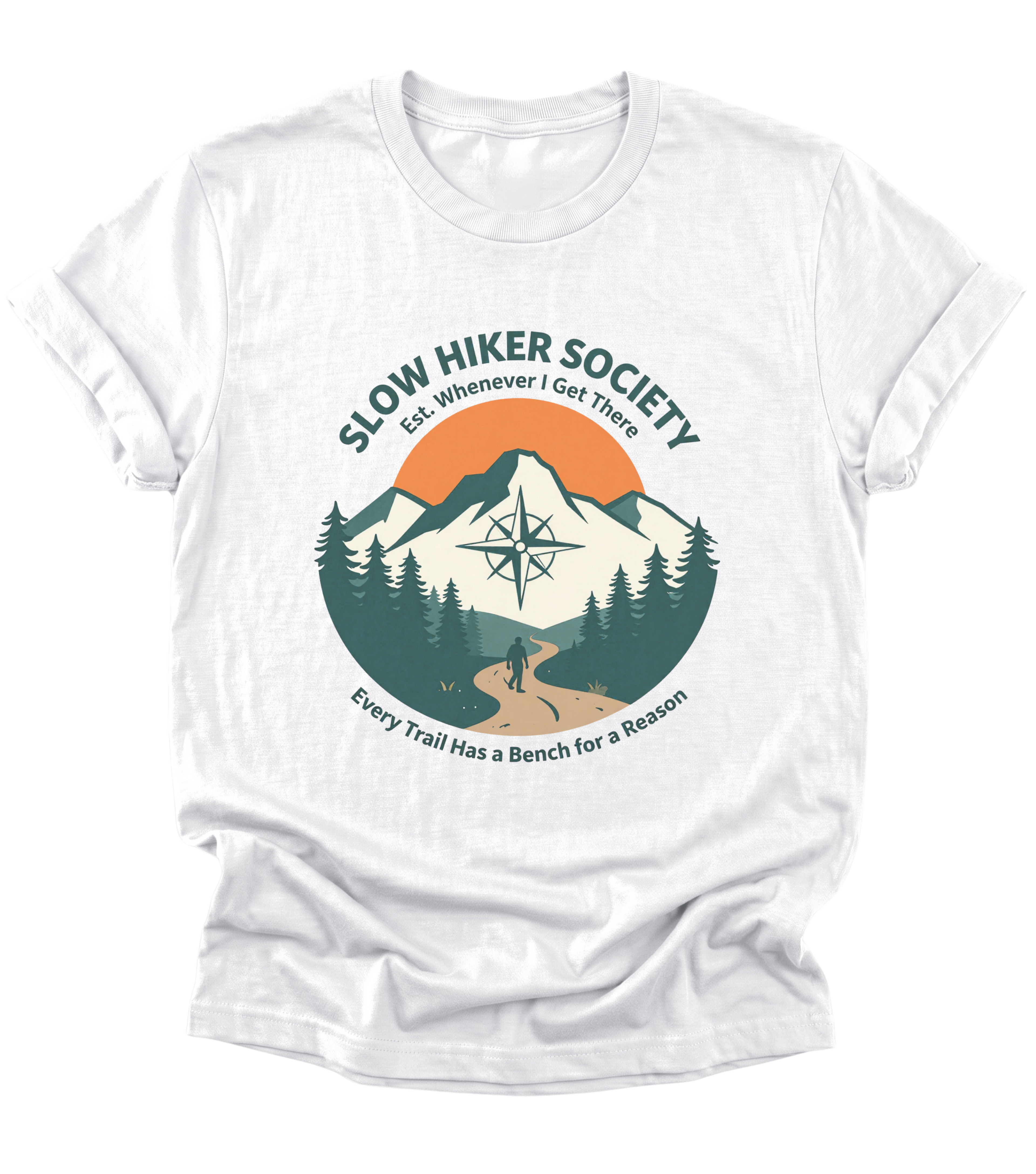 Slow Hiker Society | Hiking T-Shirt