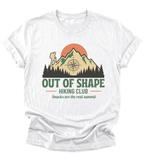 Out of Shape Hiking Club | Hiking T-Shirt