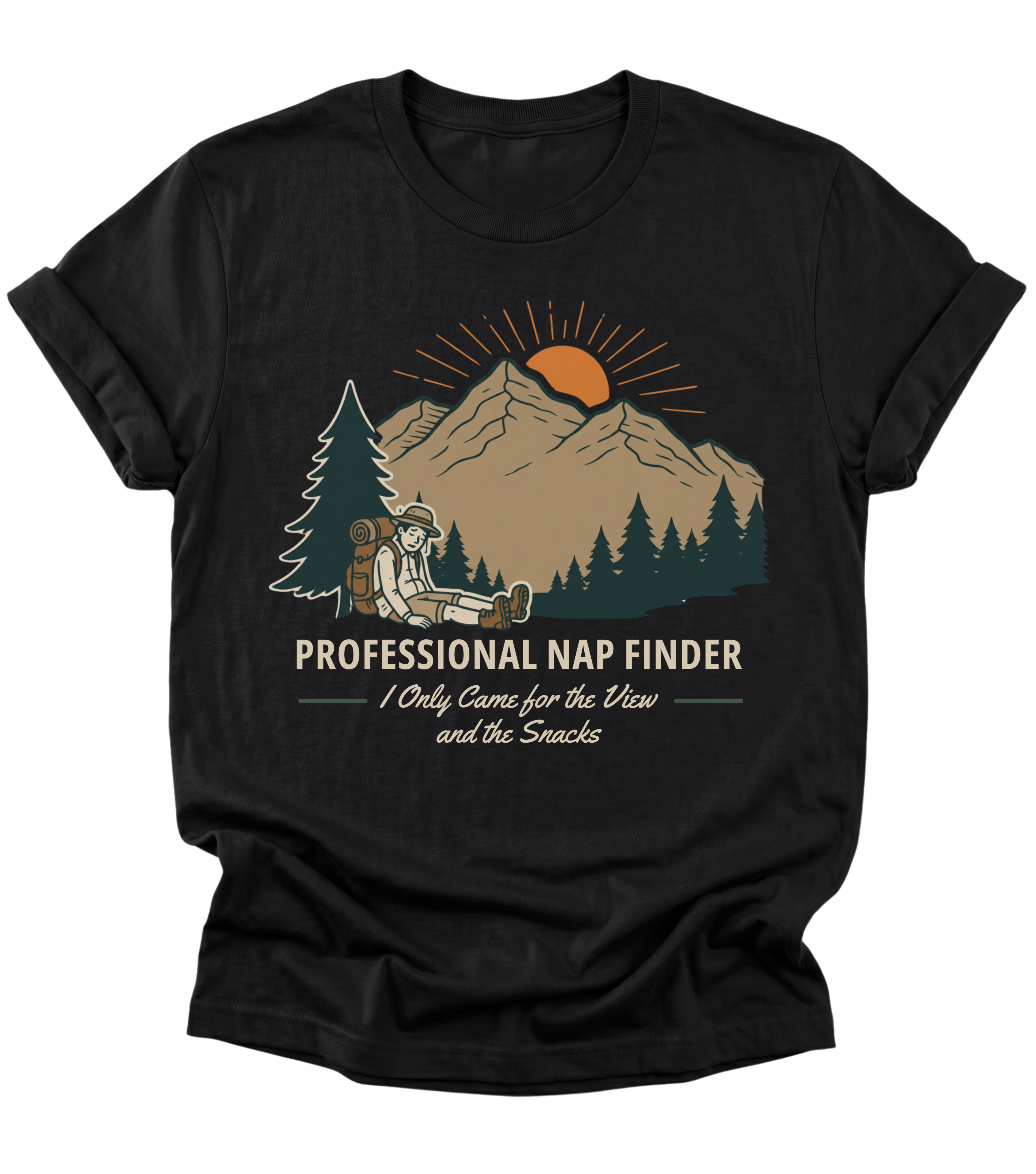 Professional Nap Finder | Hiking T-Shirt