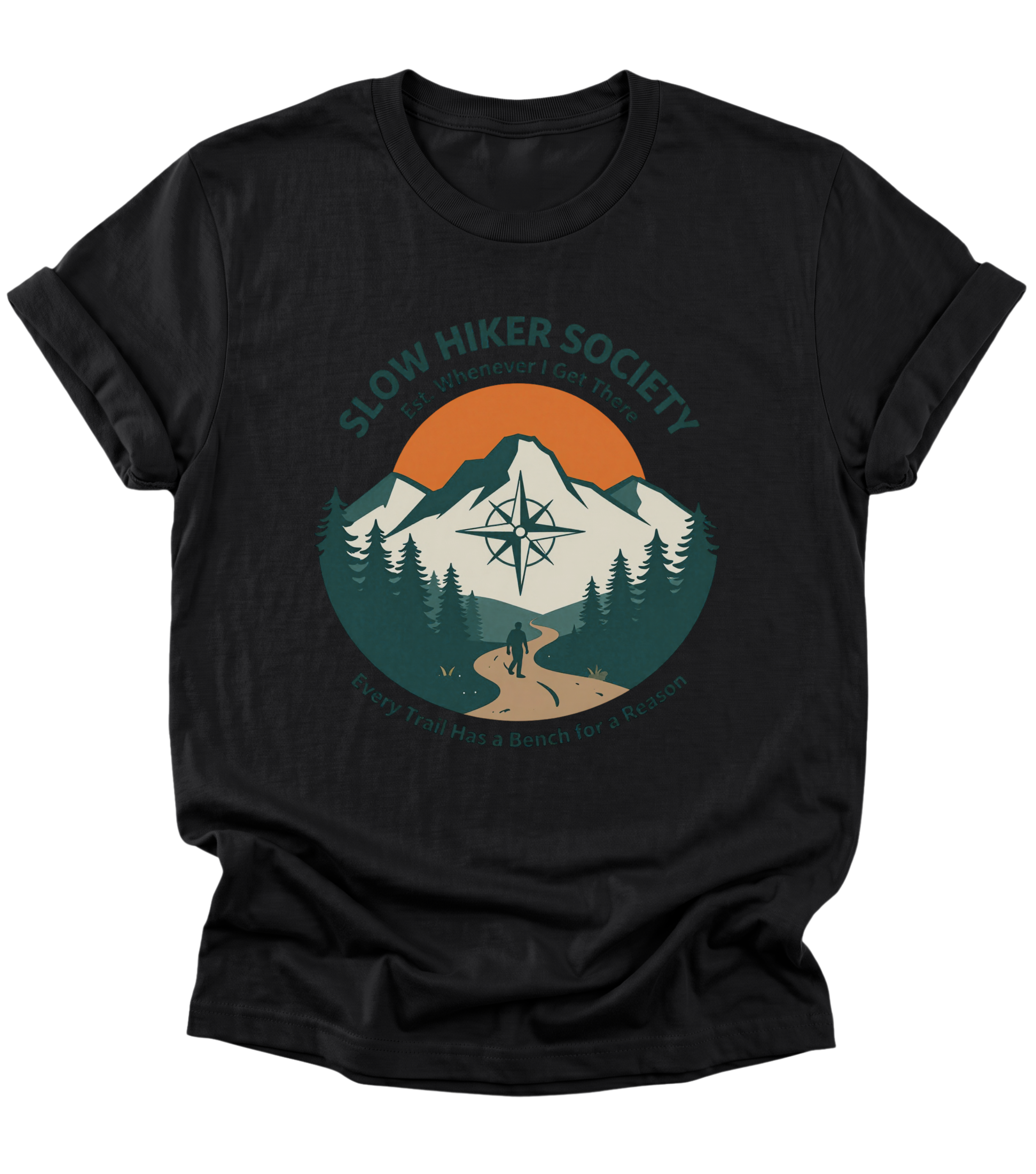 Slow Hiker Society | Hiking T-Shirt