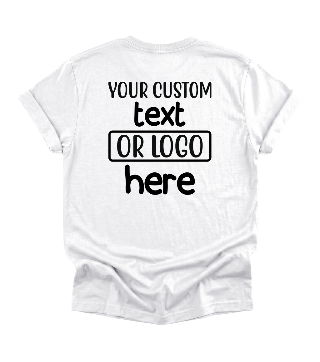Custom Logo Shirts, Personalized Logo Shirt, Custom Design Shirt, Custom Text Shirt, Business Logo, Team Logo Shirts, Brand Logo T-Shirt