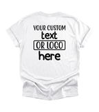 Custom Logo Shirts, Personalized Logo Shirt, Custom Design Shirt, Custom Text Shirt, Business Logo, Team Logo Shirts, Brand Logo T-Shirt