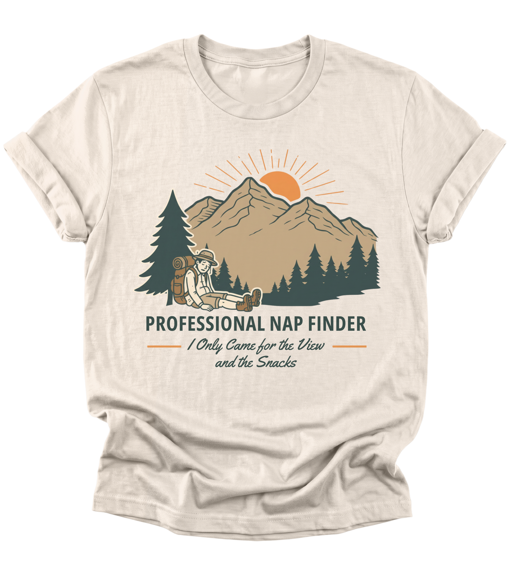Professional Nap Finder | Hiking T-Shirt