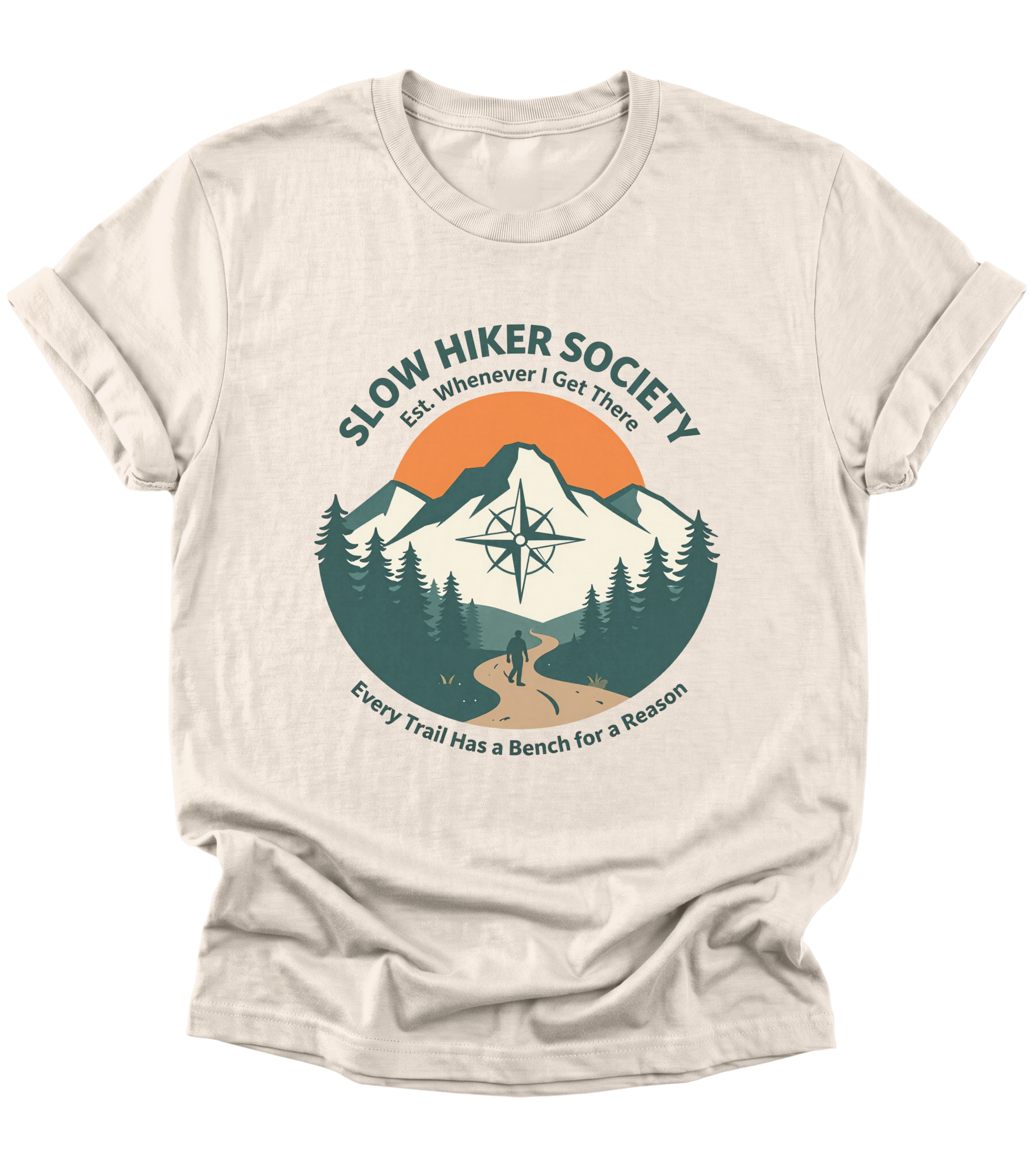 Slow Hiker Society | Hiking T-Shirt