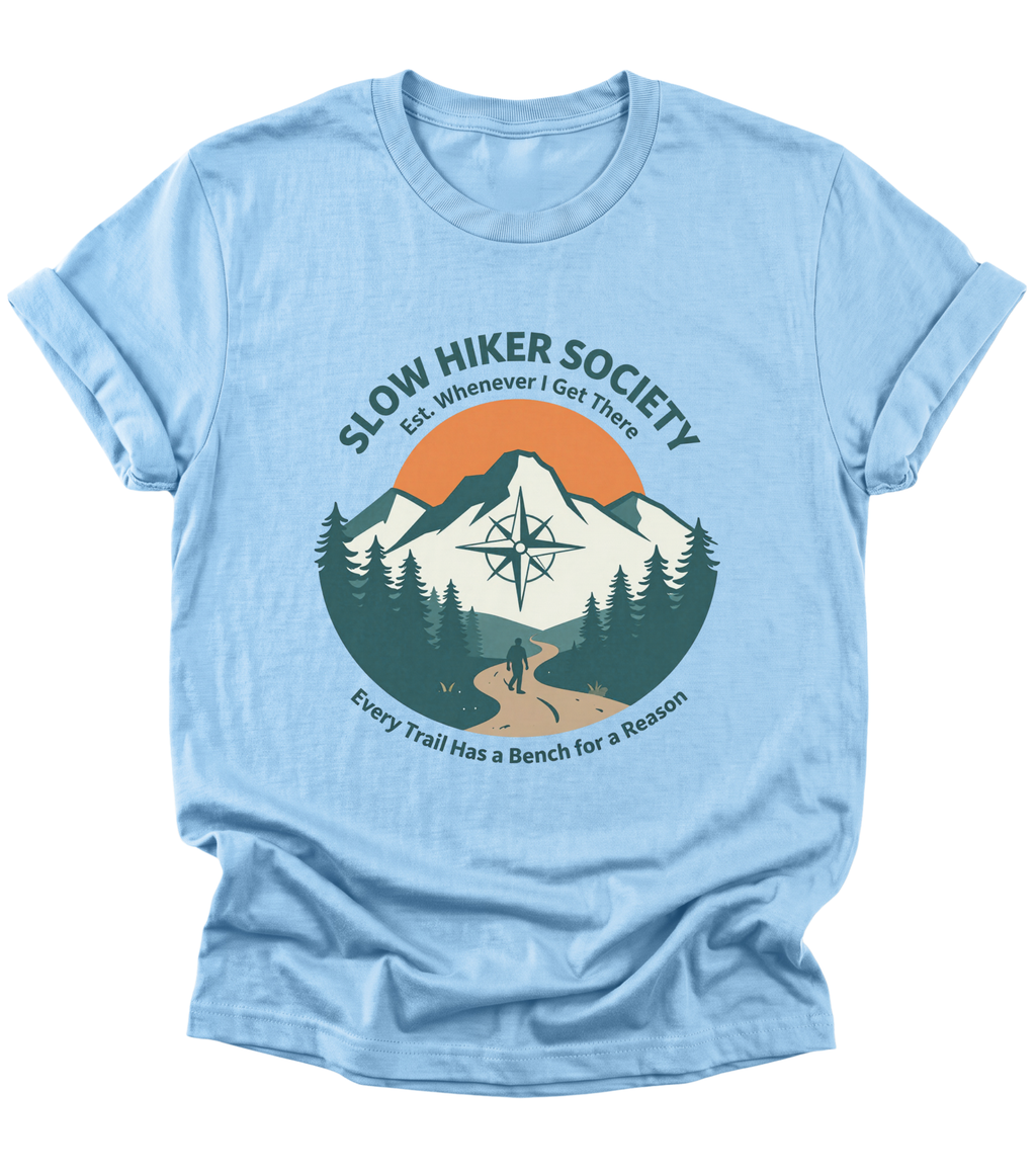 Slow Hiker Society | Hiking T-Shirt