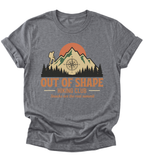 Out of Shape Hiking Club | Hiking T-Shirt