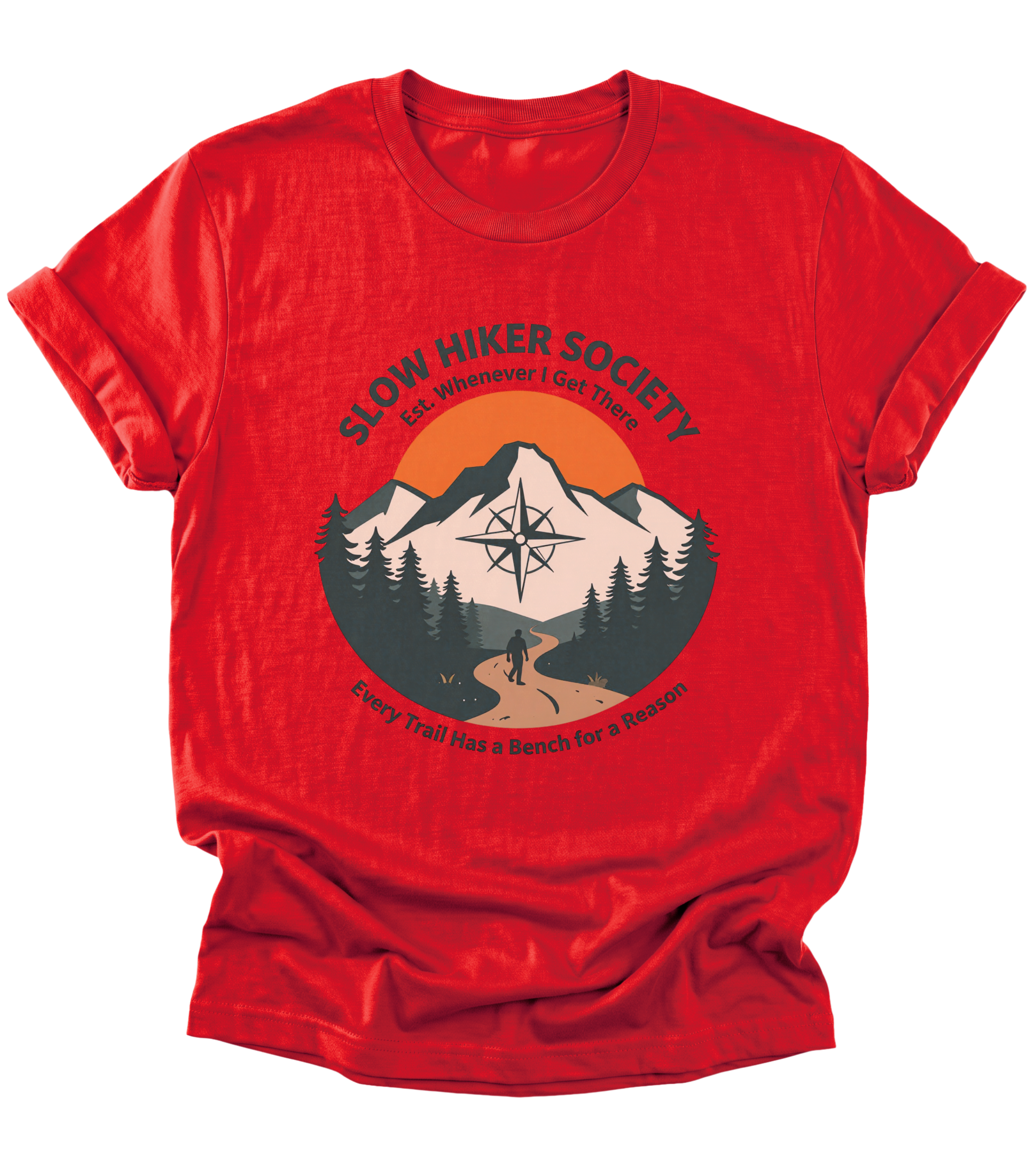 Slow Hiker Society | Hiking T-Shirt