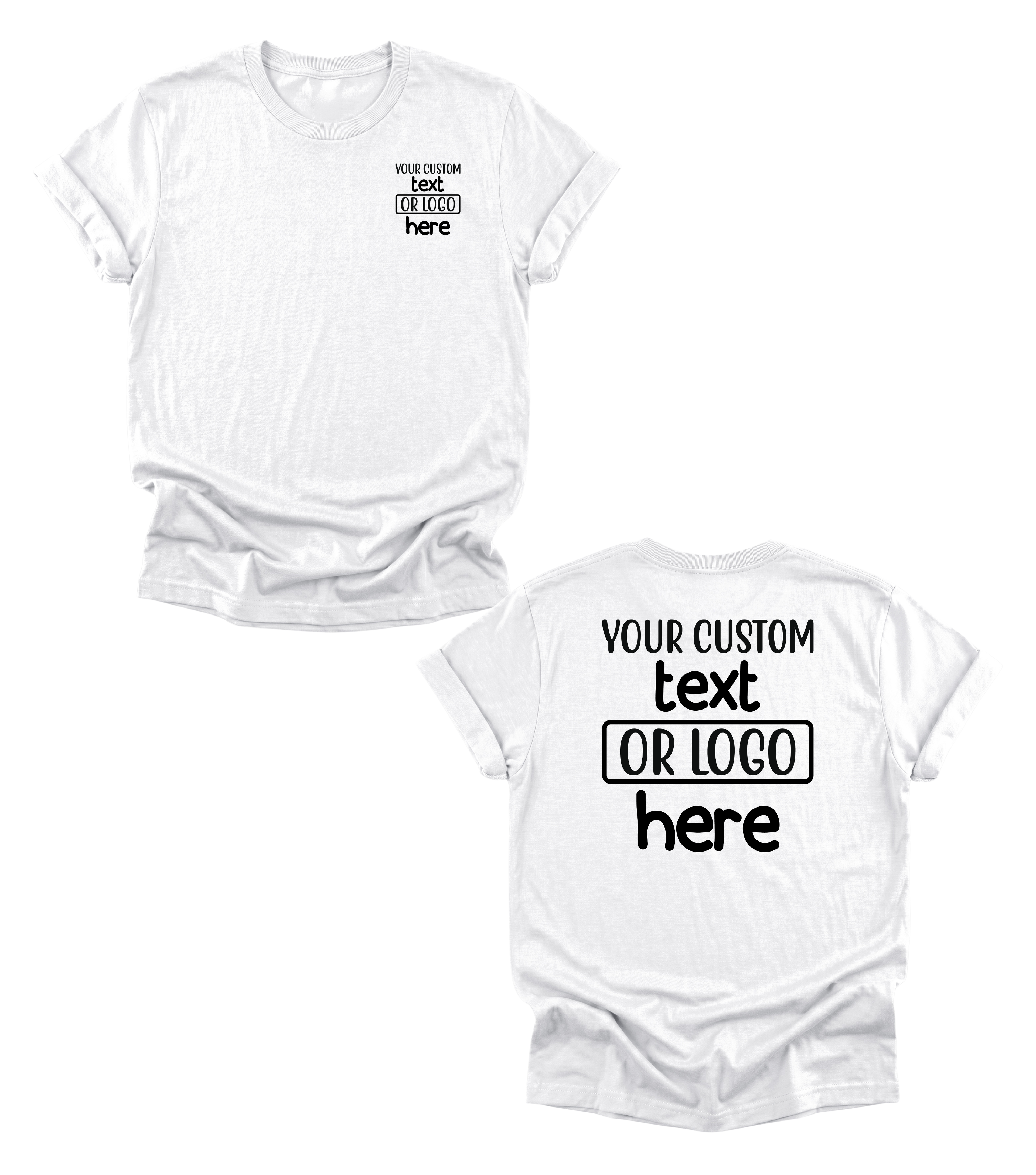 Custom Logo Shirts, Personalized Logo Shirt, Custom Design Shirt, Custom Text Shirt, Business Logo, Team Logo Shirts, Brand Logo T-Shirt