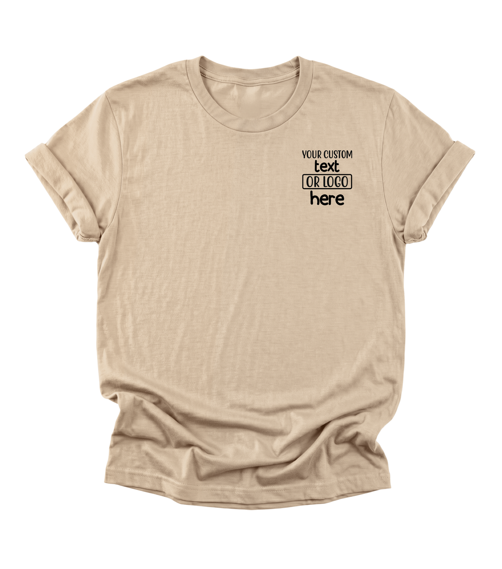 Custom Logo Shirts, Personalized Logo Shirt, Custom Design Shirt, Custom Text Shirt, Business Logo, Team Logo Shirts, Brand Logo T-Shirt
