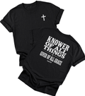 Faith Shirt for Men & Women, Christian Shirt, Religious T-shirt, Bible Verse Shirt Gift, Birthday Gift for Christian, Knower of All Things,